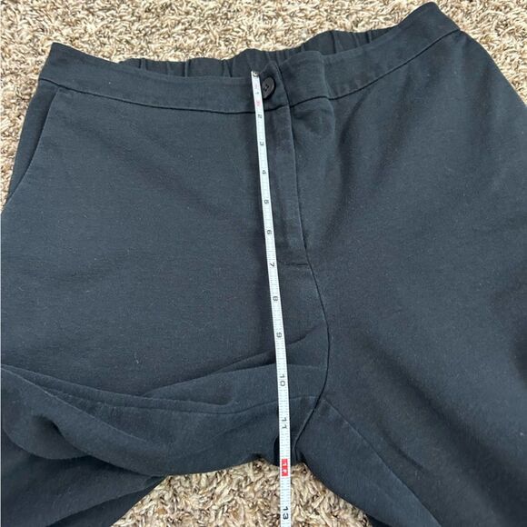 Eileen Fisher Cotton Ponte Tapered Pant Easy Fit Capri Length - Picture 7 of 9